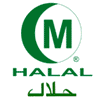 Stamp indicating Halal meat